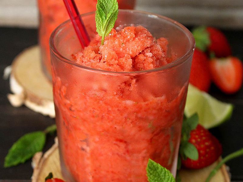 Granita Con Frutta Della Passione
