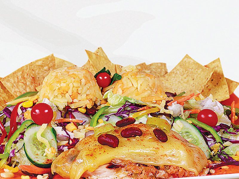 Grilled Mexican Chicken Salad