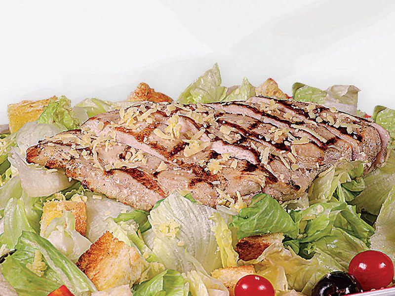 Grilled Chicken Caesar Salad