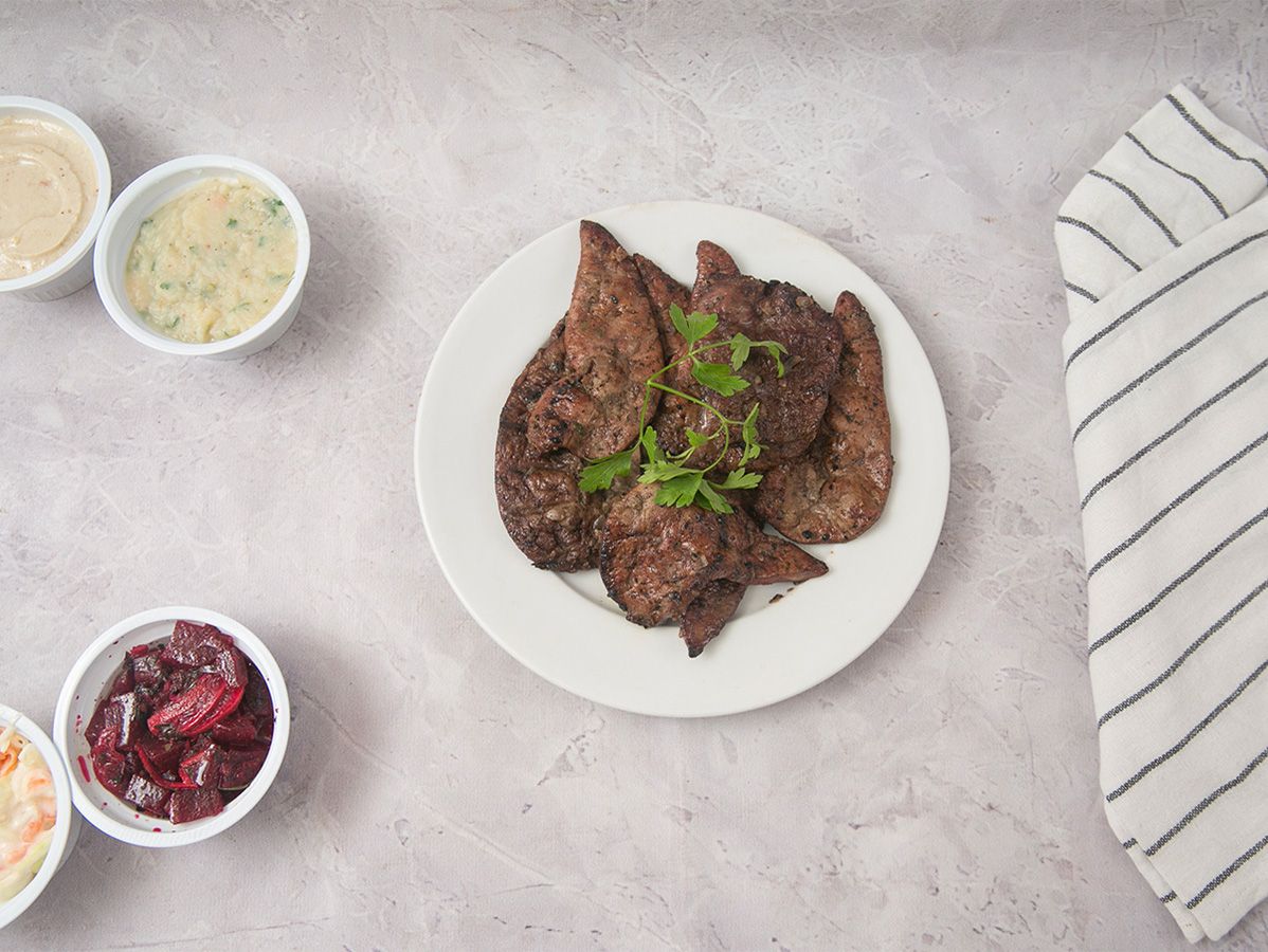Lamb Liver On Charcoal Kilo