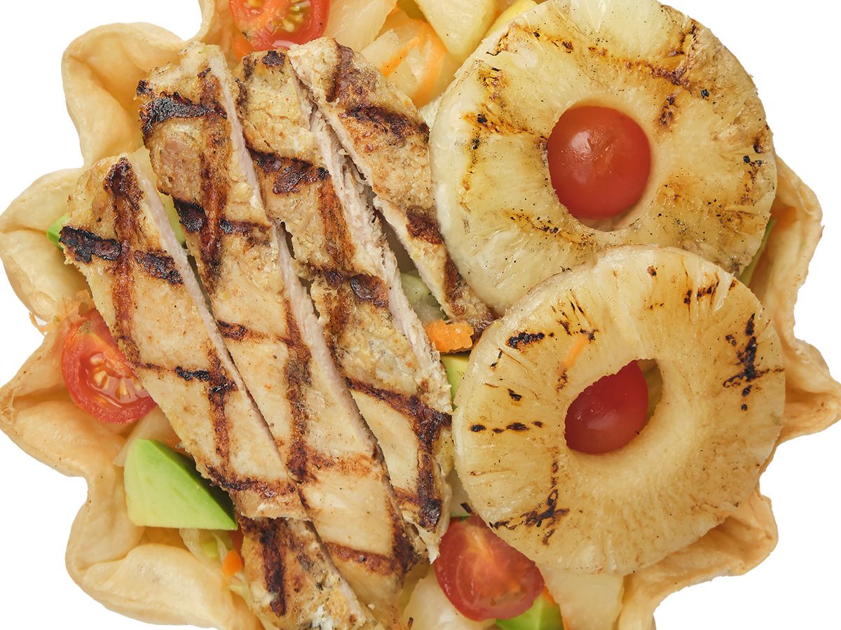 Grilled Pineapple Salad