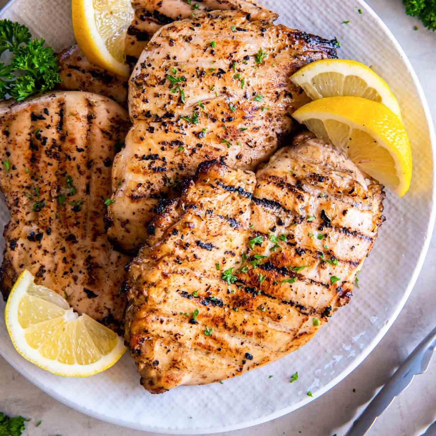 Grilled Chicken With Herbs