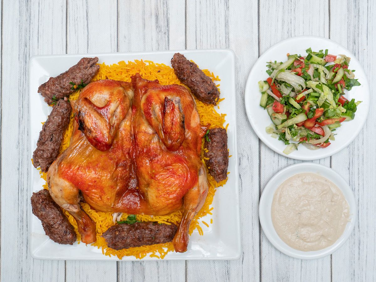 3 chickens and Kilo kofta