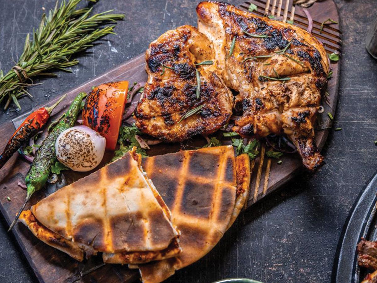 Half Boneless Charcoal Chicken Platter
