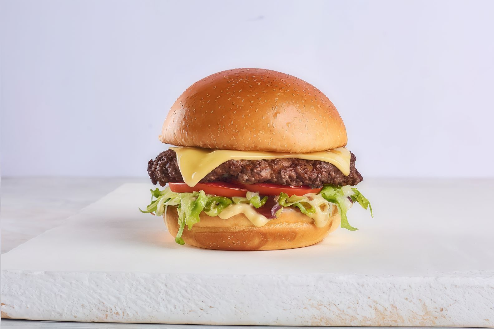 Single Cheese Smash Burger