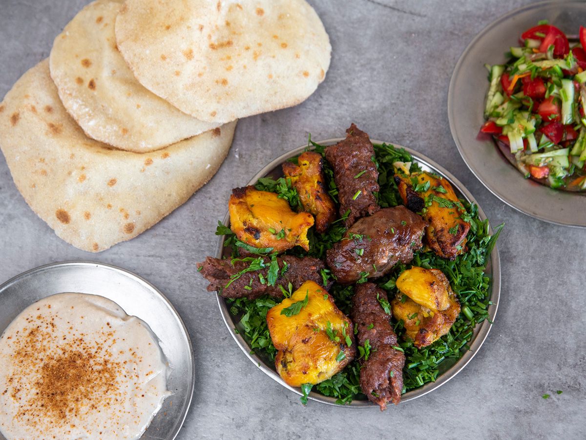 1/4 Shish Tawook And 1/8 Kofta And One Piece Of Tarb
