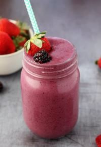 blue berry shake
