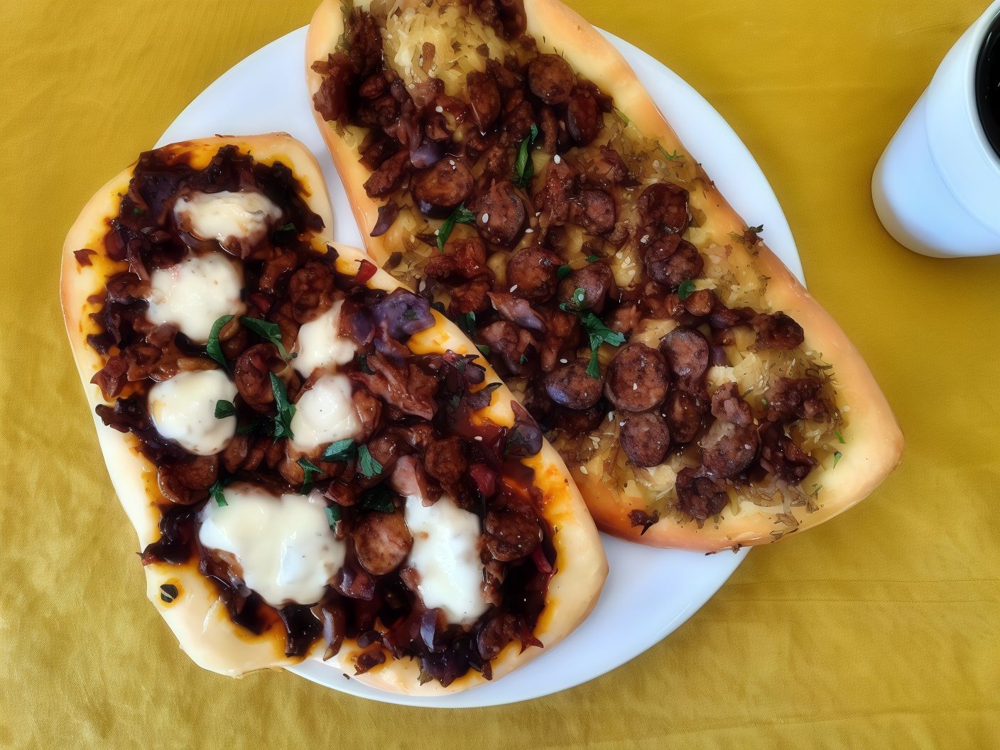Mozzarella Sausage Manoucheh