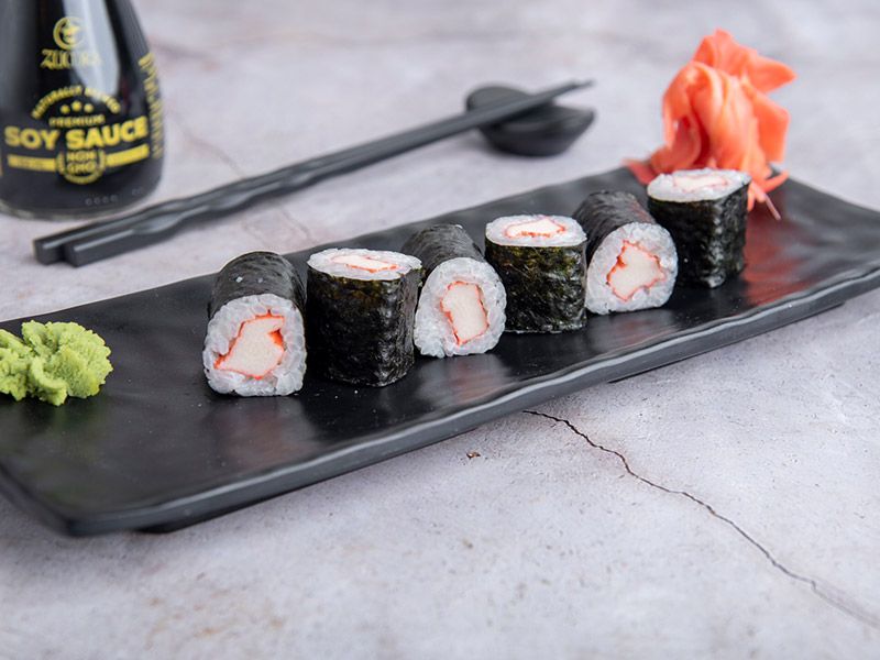 Hoso Maki Crab