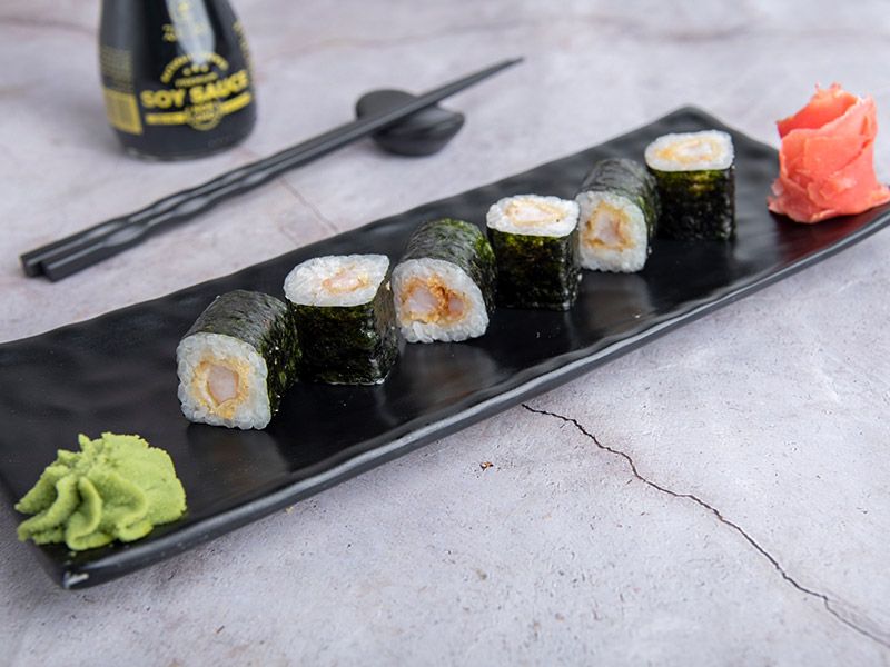 Hoso Maki Shrimp Tempura