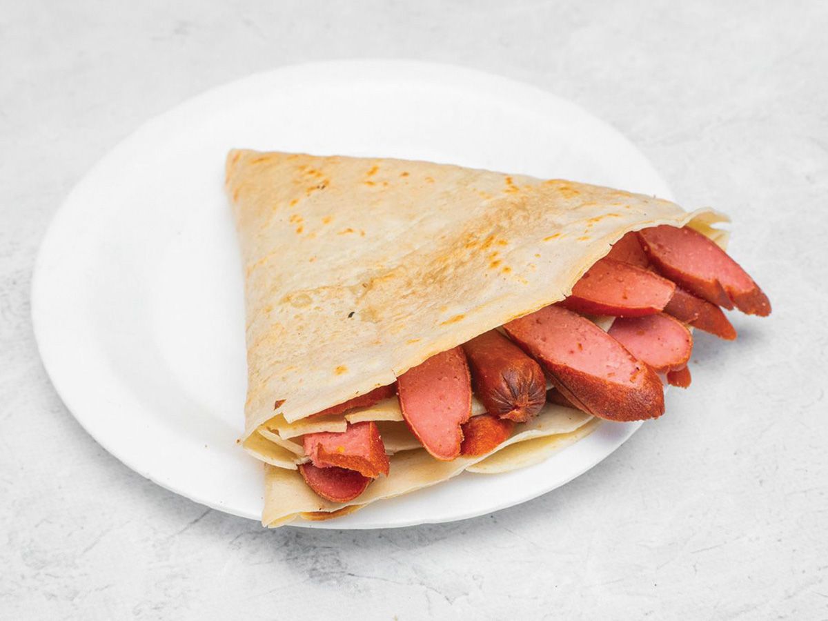hot dog Crepe