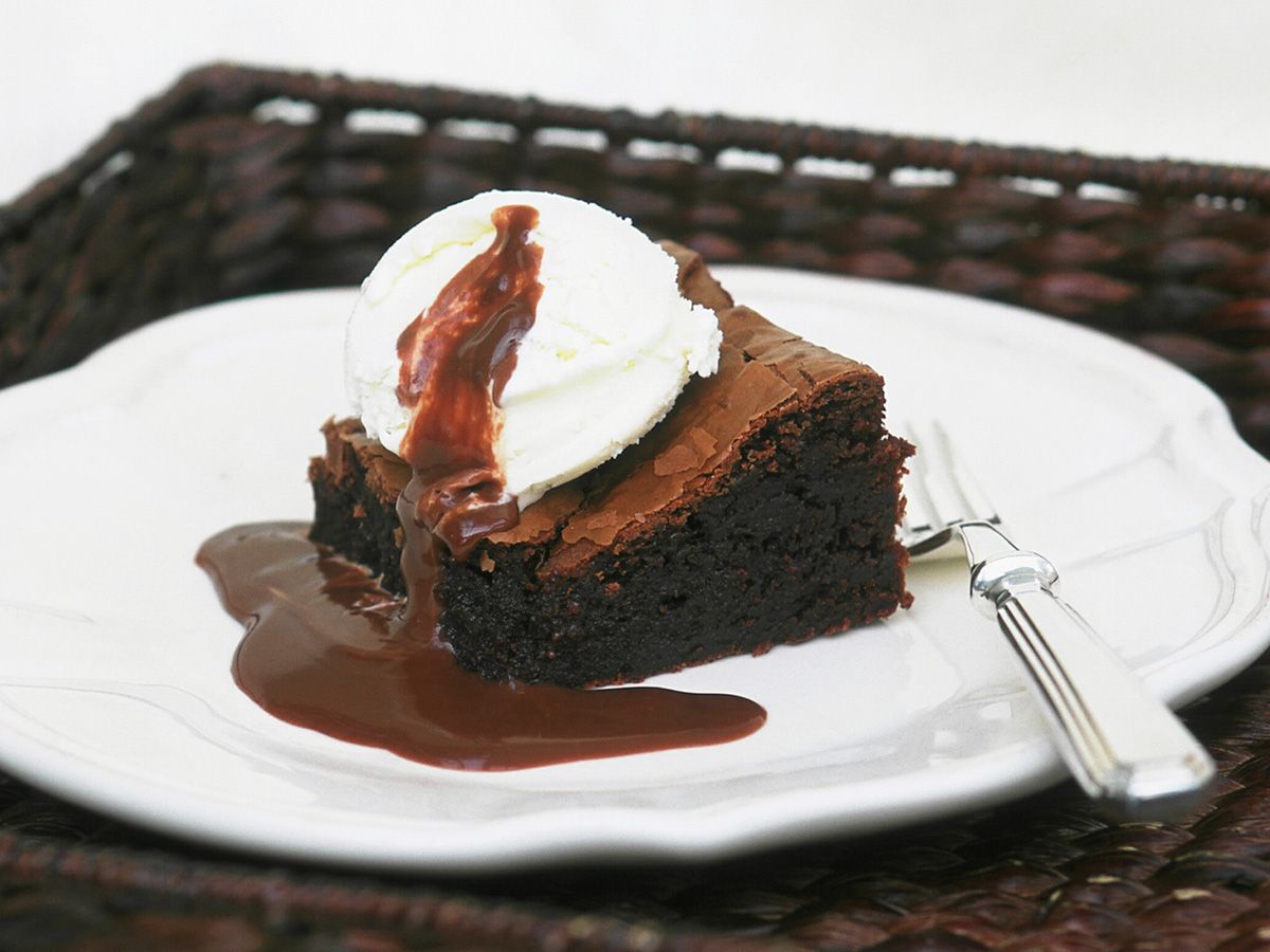 Hot Fudge Brownie