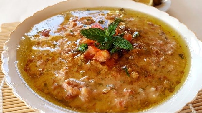 Bean casserole with sweet oil