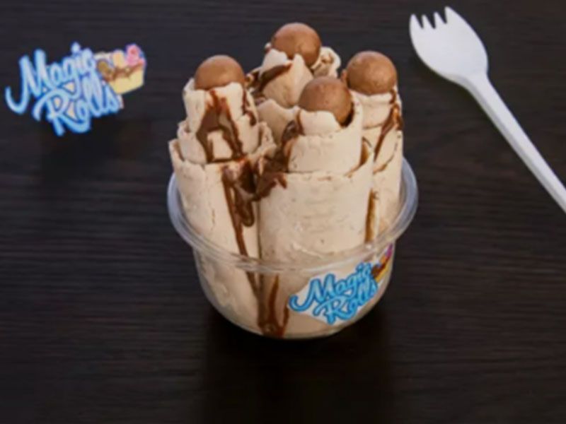 Malteasers Chocolate Ice Cream Roll