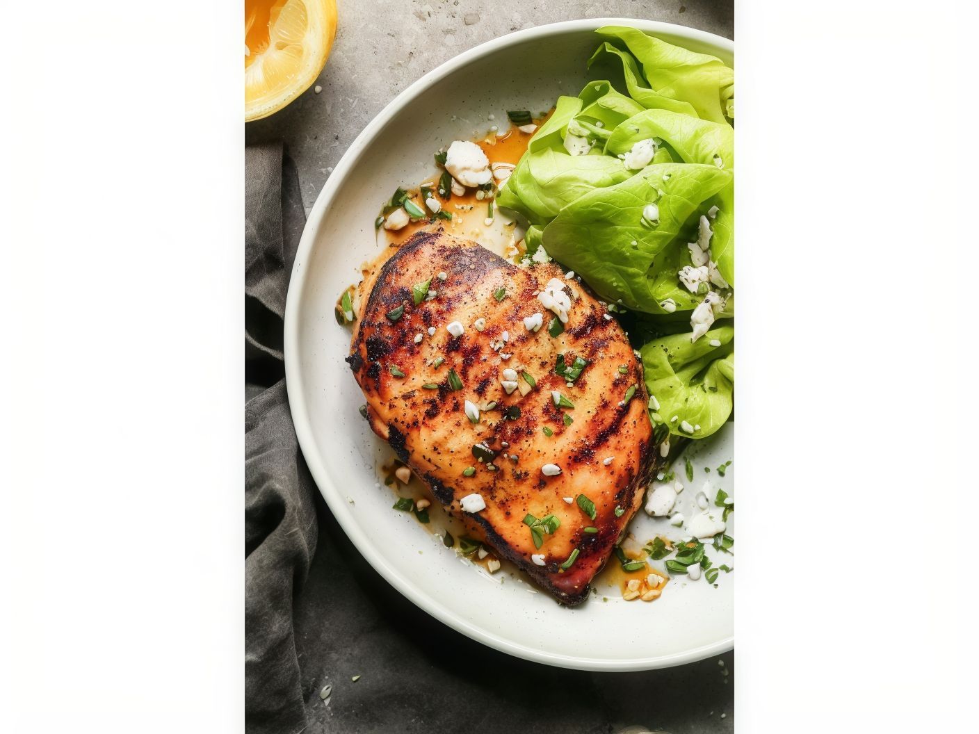 Quarter Charcoal Chicken Breast