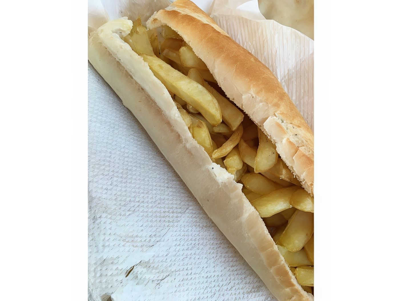 French Fries Sandwich