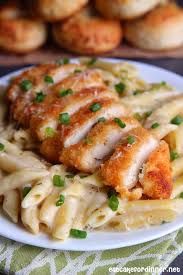 Chicken Crispy with cheese Pasta