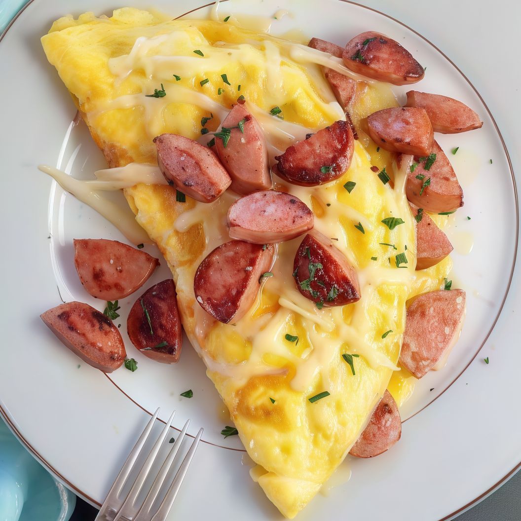 Omelette With Sausage