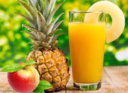Orange, Apple And Pineapple