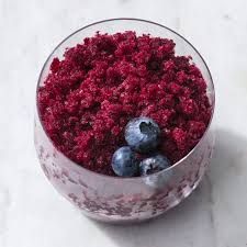 Blueberry Granita