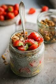 Chia Seeds With Fruits