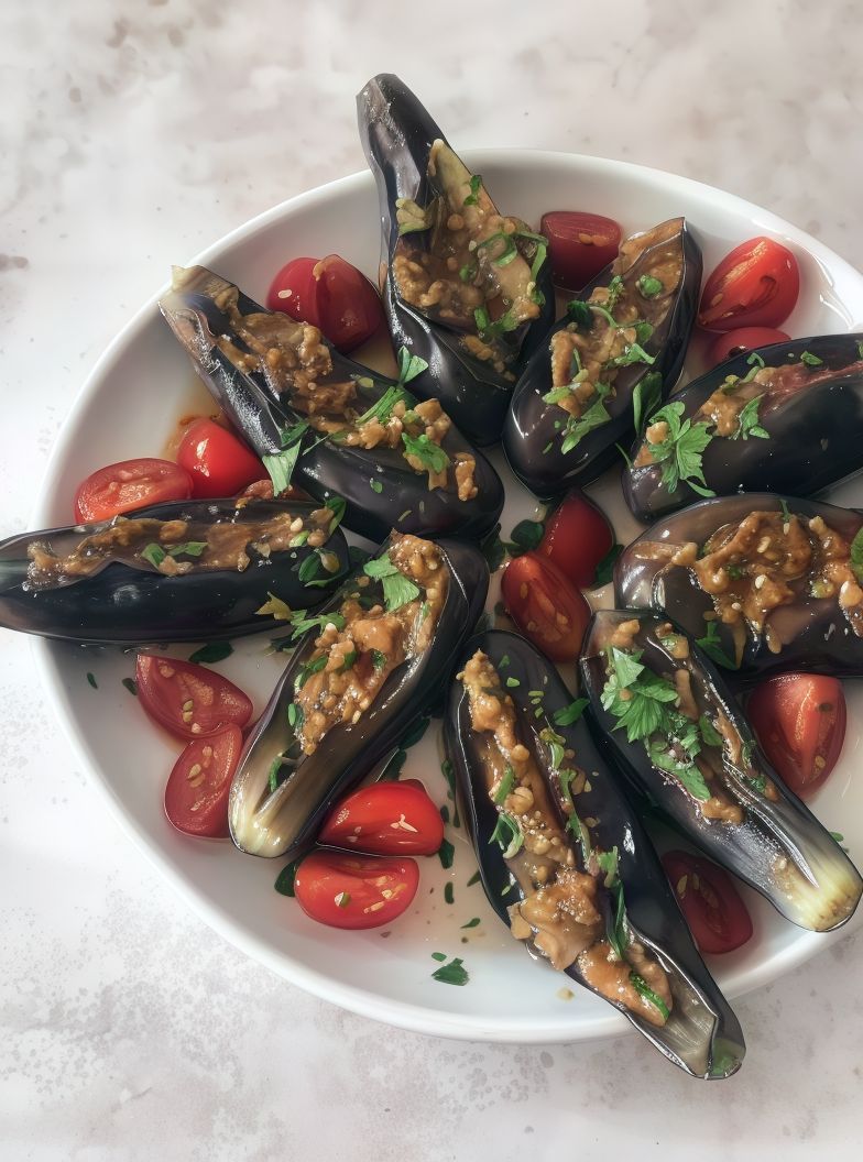 Spicy Pickled Eggplant