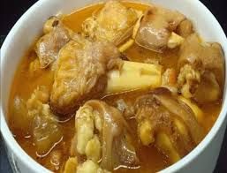 Casserole of trotters
