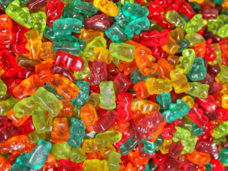 Jelly Bottles Fruits