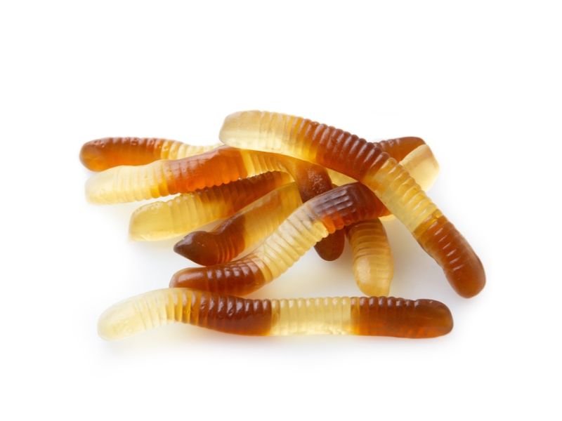 Jelly Cola Worms