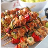 Shish Tawook With Basmati Rice And Potatoes