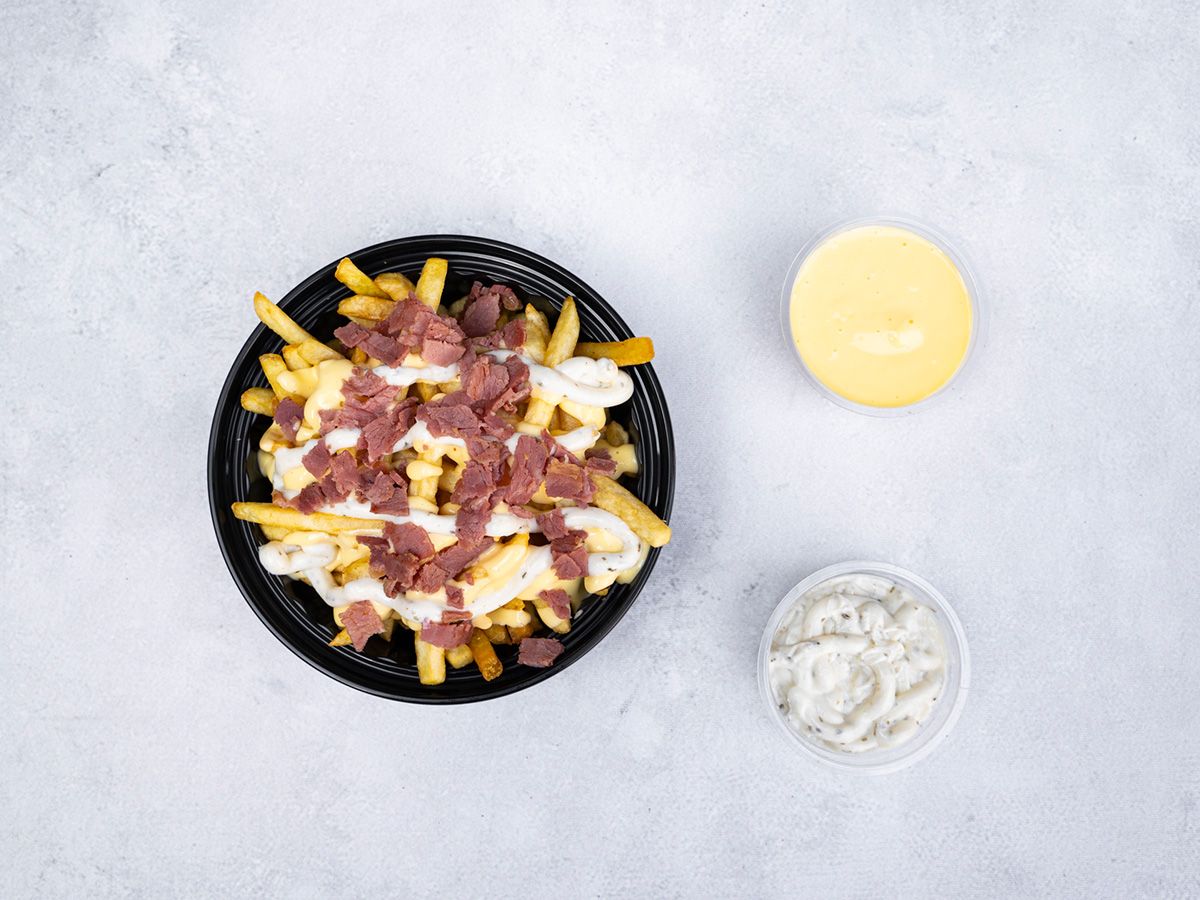 Cheesy Beef Bacon Fries