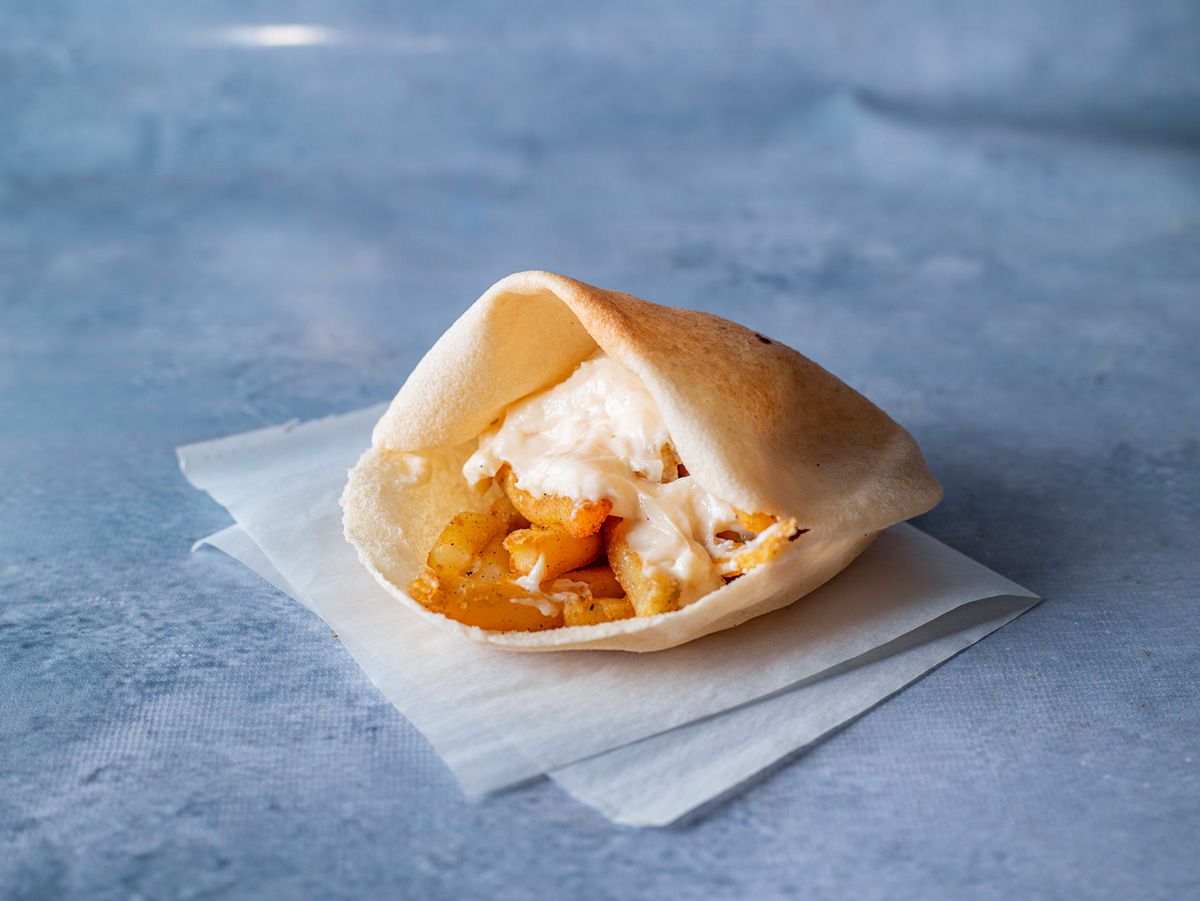 Kiri potato sandwich