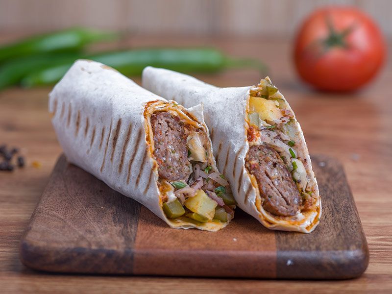 Grilled Oriental Kofta Sandwich