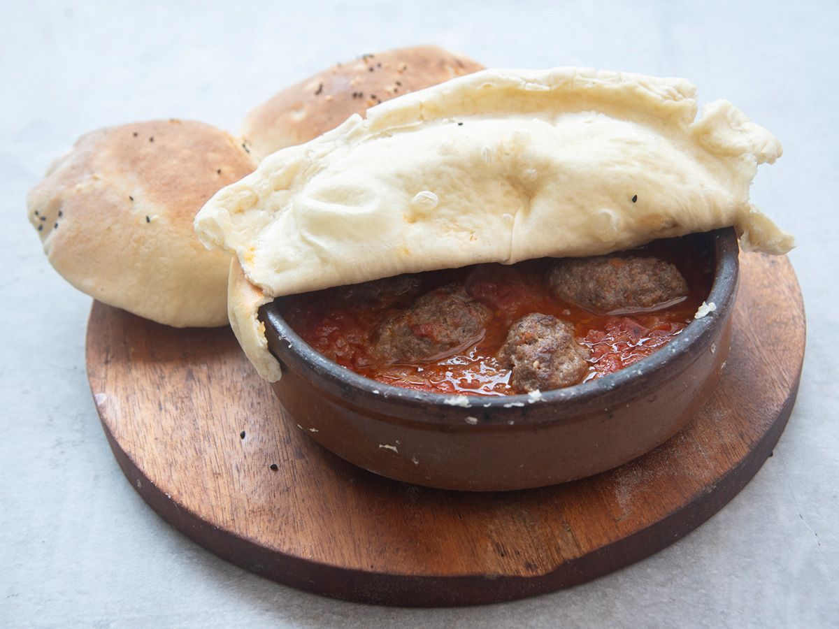 Kofta Tagine with Tomatoes