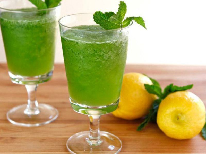 Lemon With Mint Juice