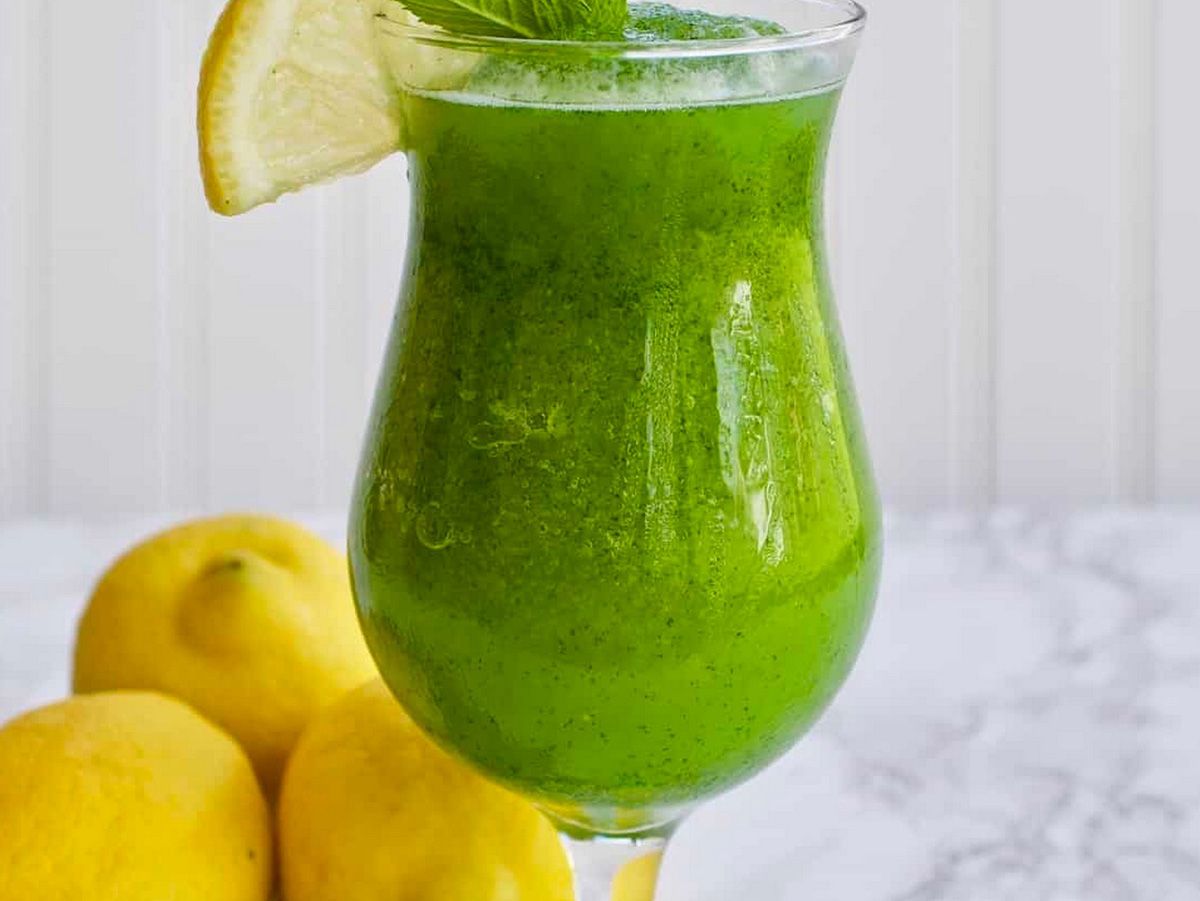 lemon mint fresh juice