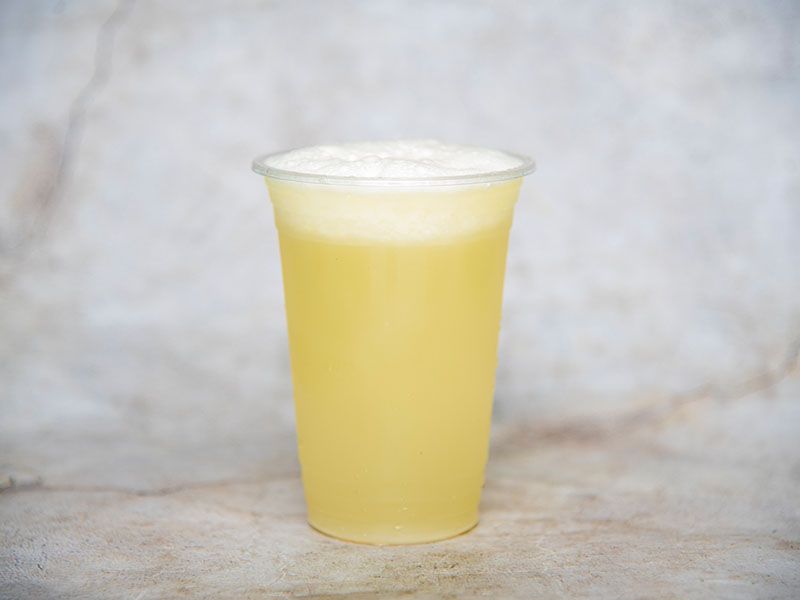 Lemon With Milk Juice