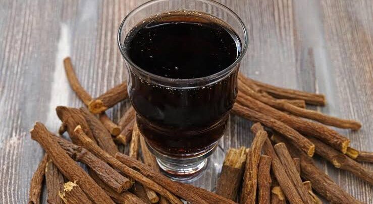 Licorice bottle