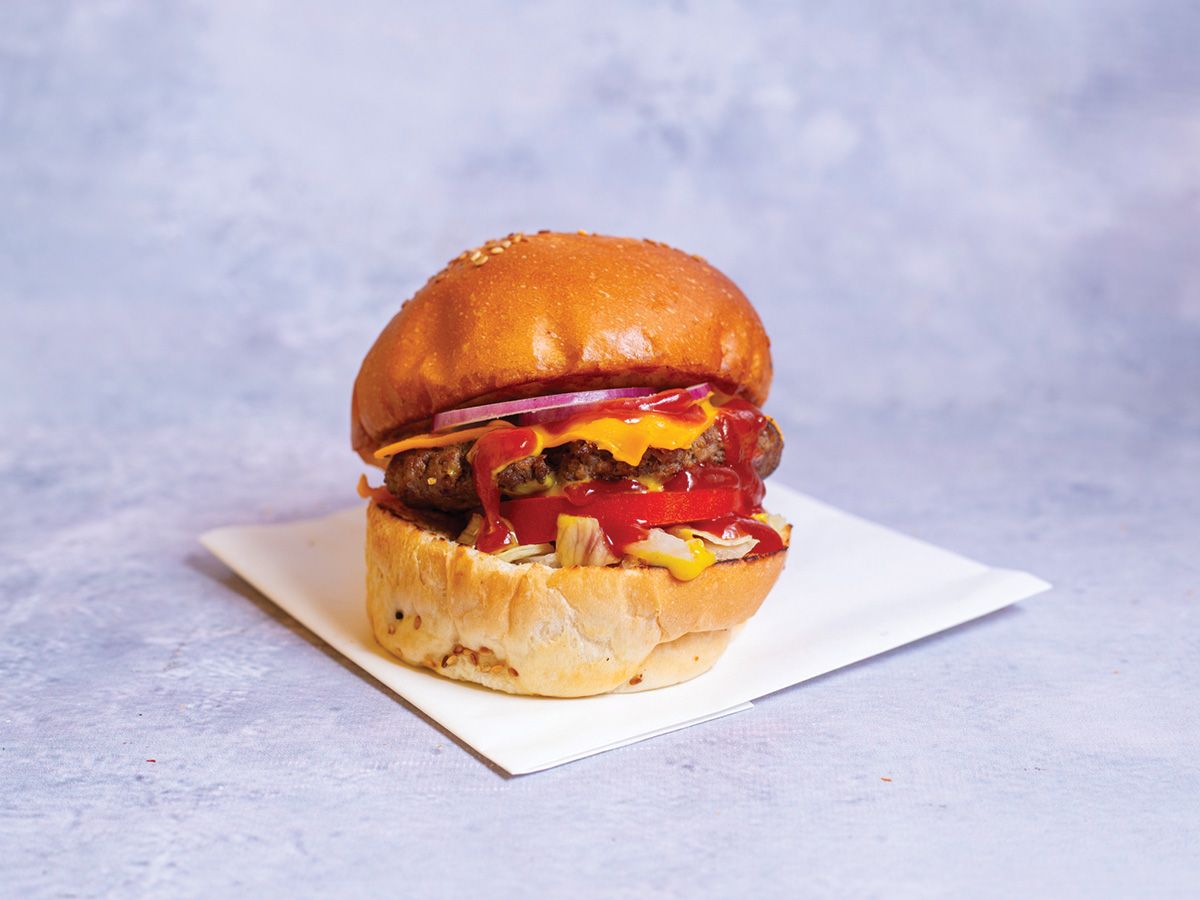 Burger BBQ Sandwich