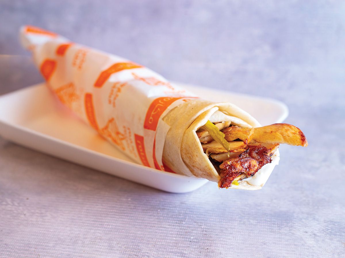 Chicken shawarma saroukh