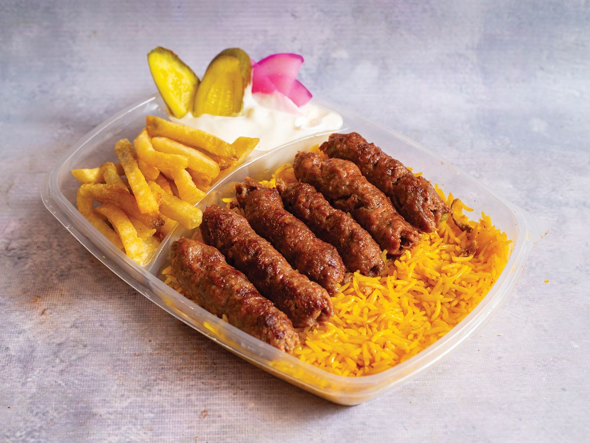Kofta meal