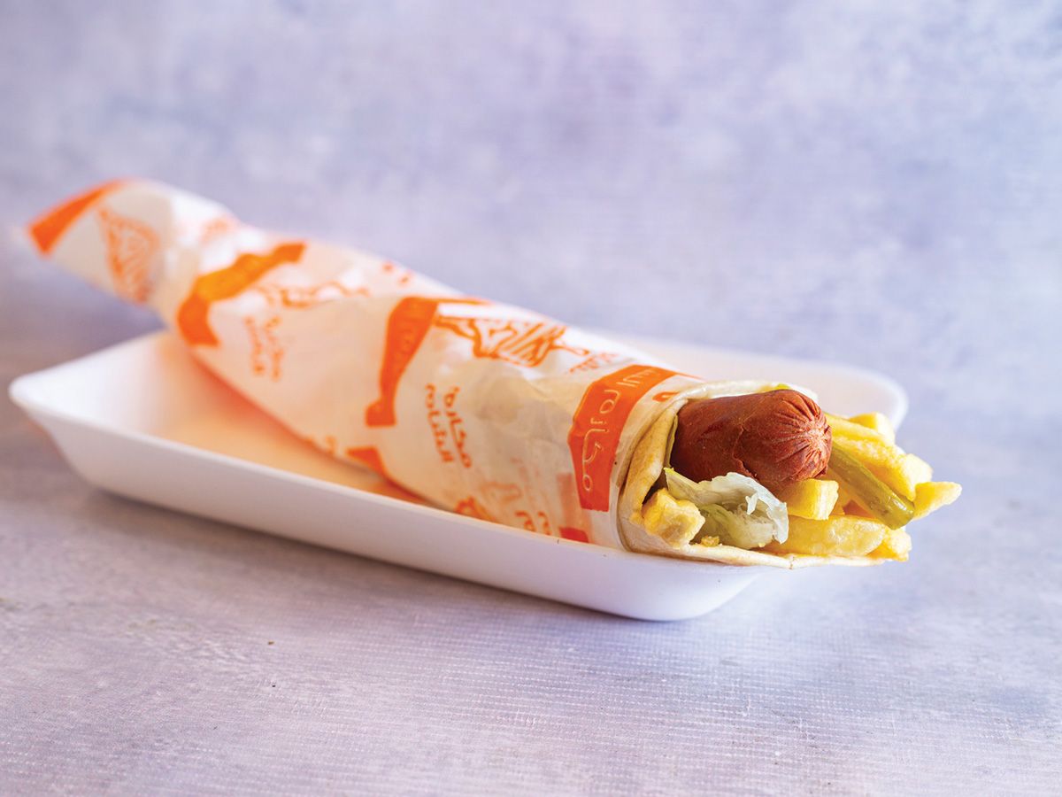Sausage with potatoes