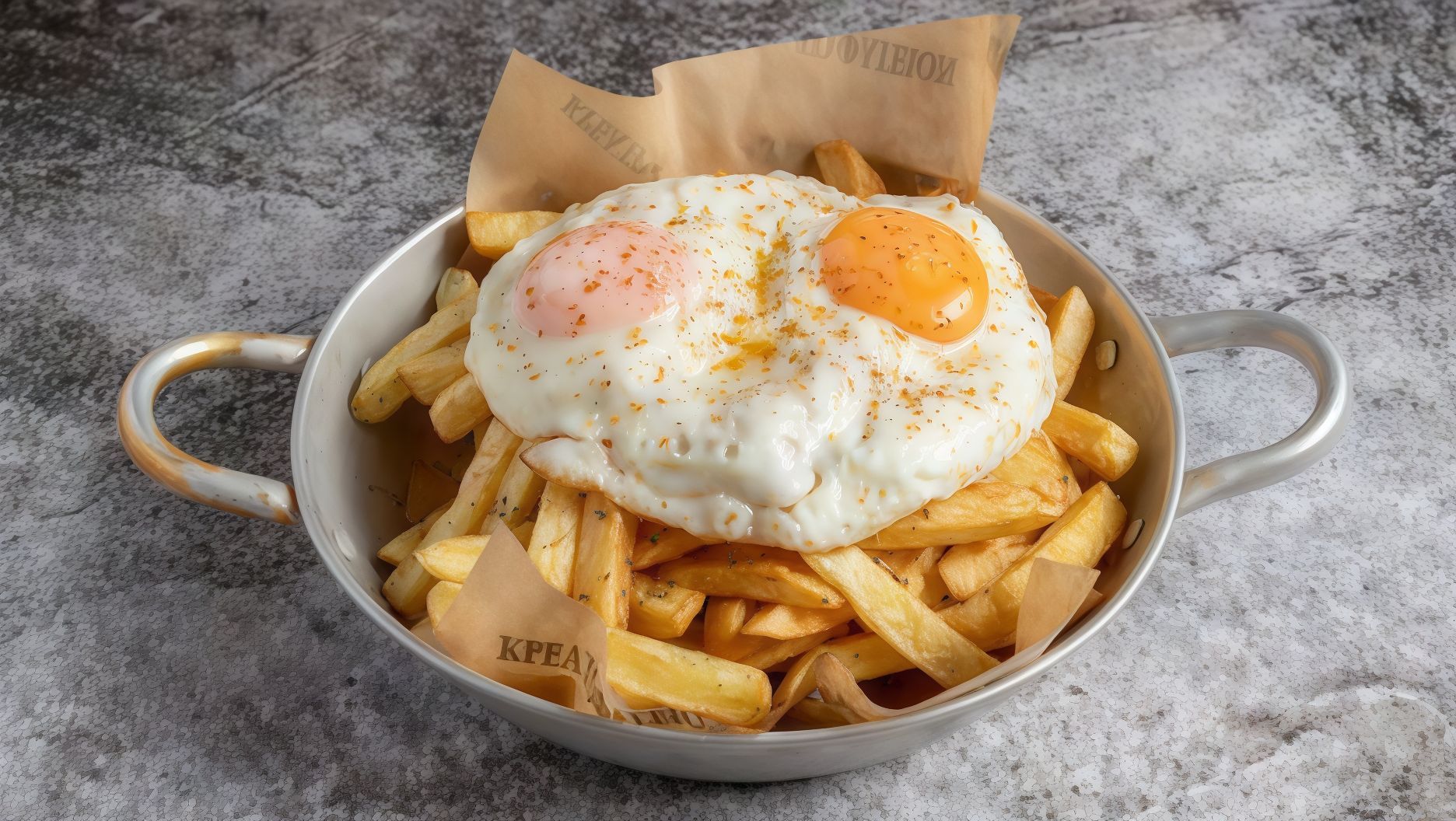 French Fries With Eggs