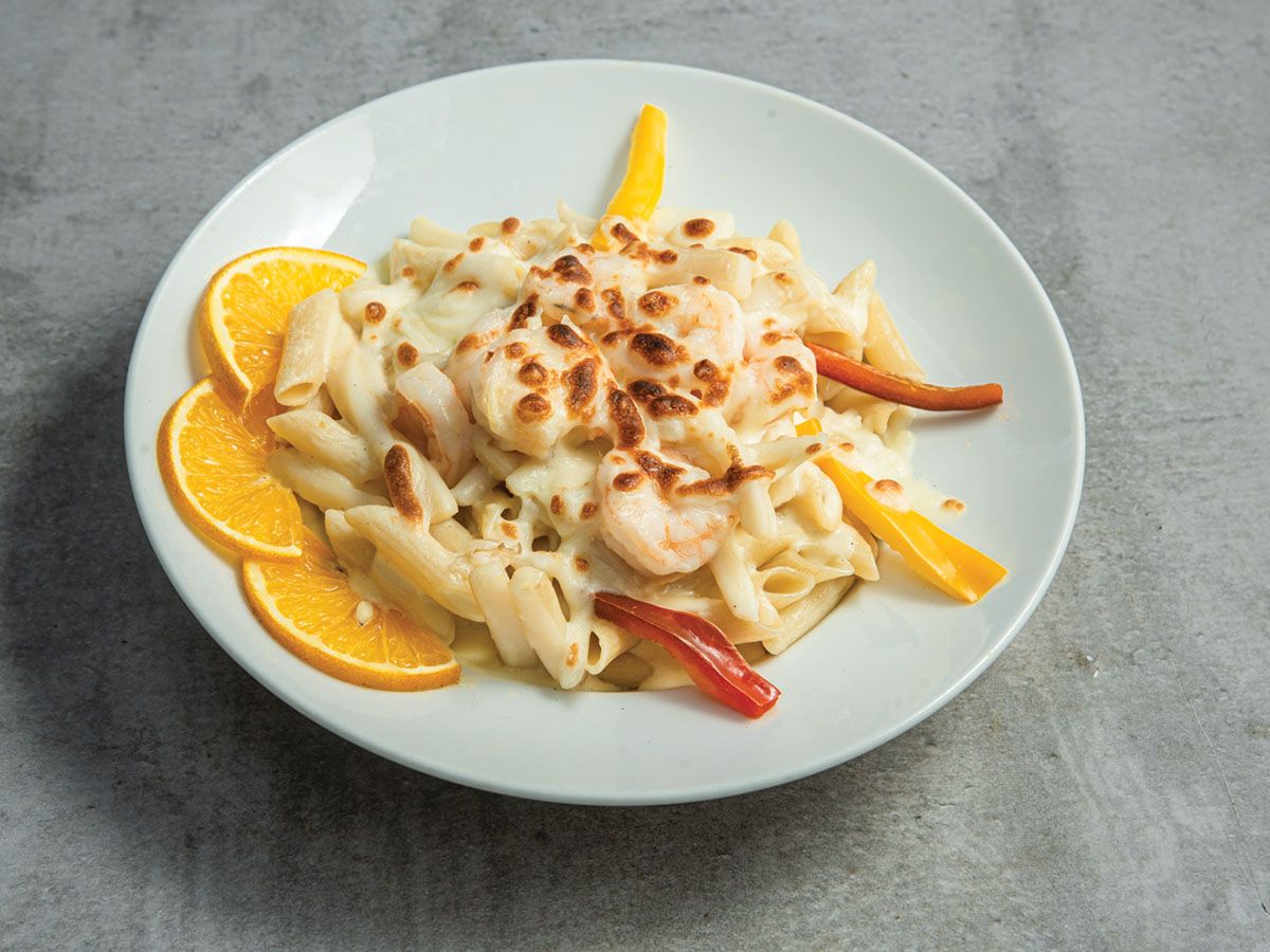 Shrimp Pasta Cheese