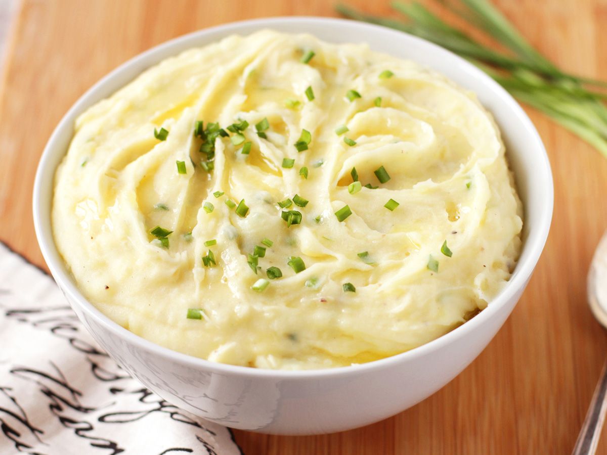 Mashed potato with Chives