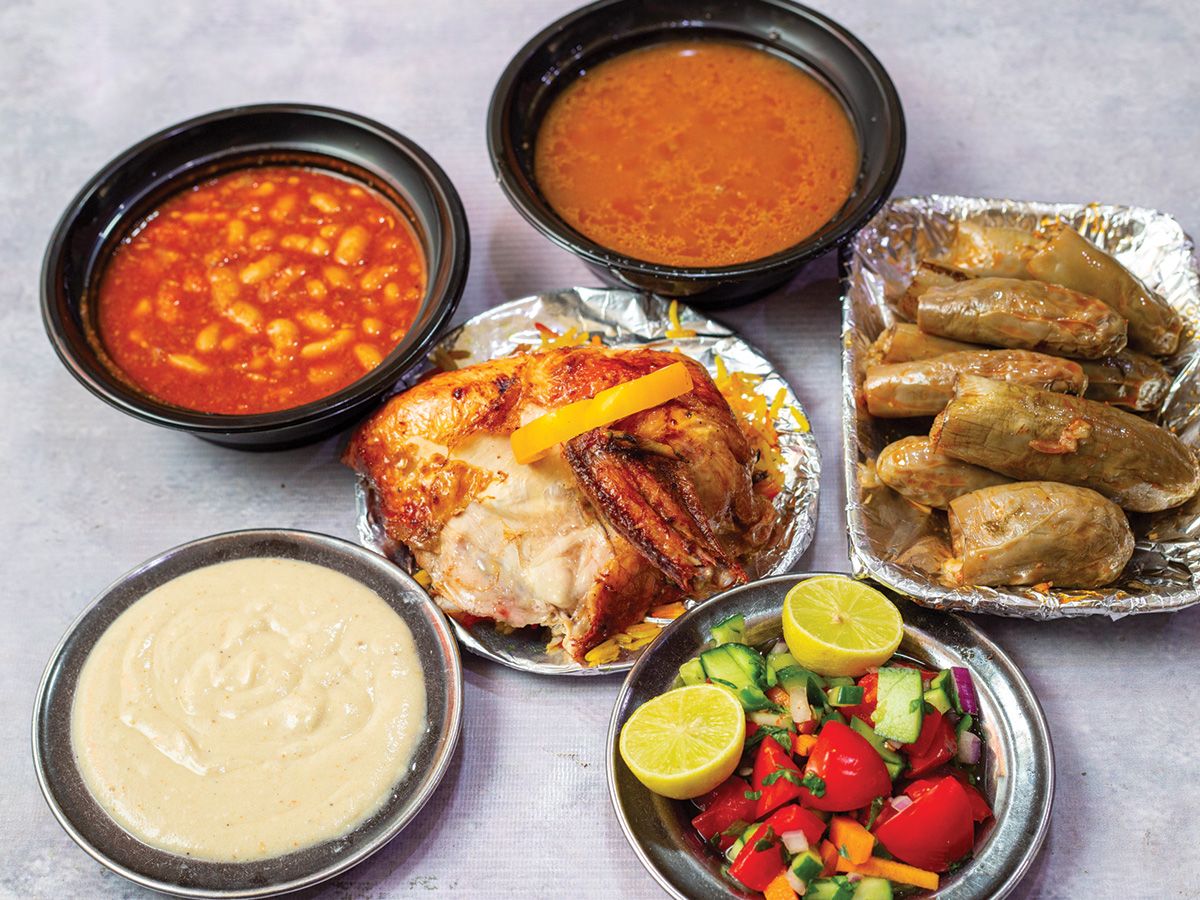 Quarter Chicken Meal with Mahshi