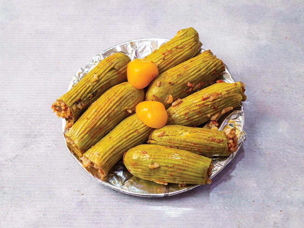 Stuffed Zucchini Dish