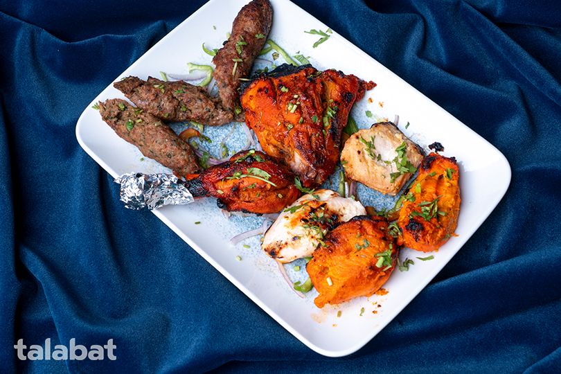 Massala Kebab Platter
