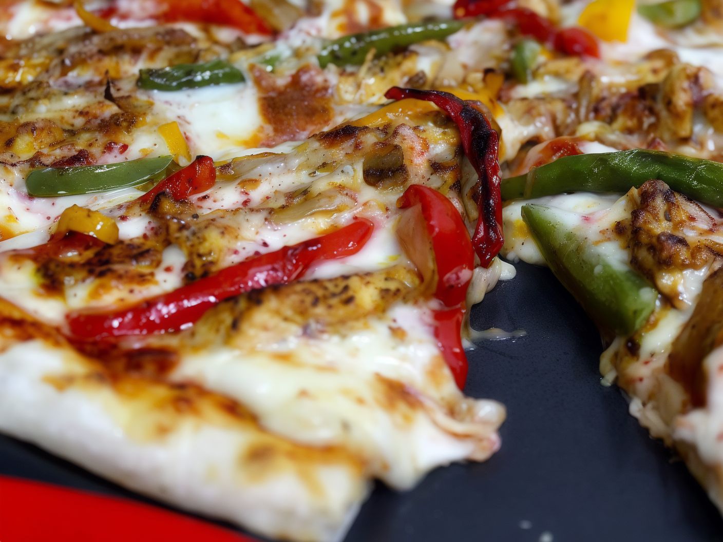 Shawarma pizza