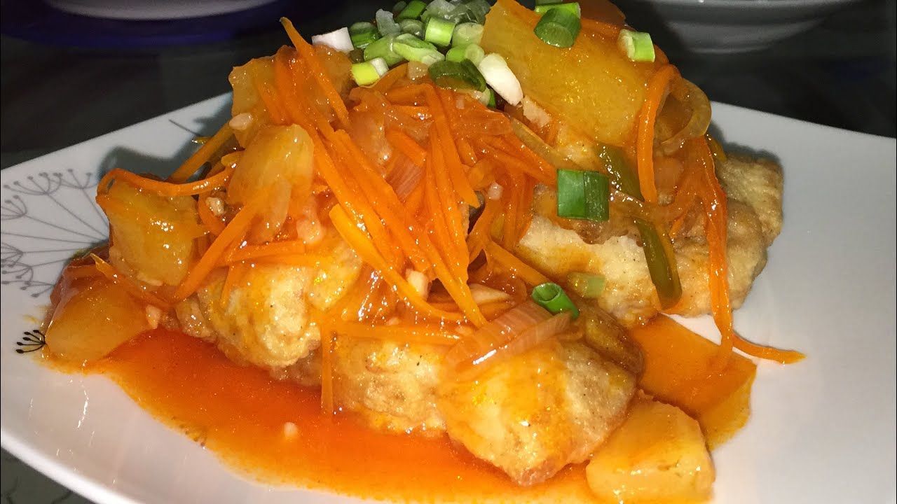 S11- Fish Fillet with Pineapple Sauce